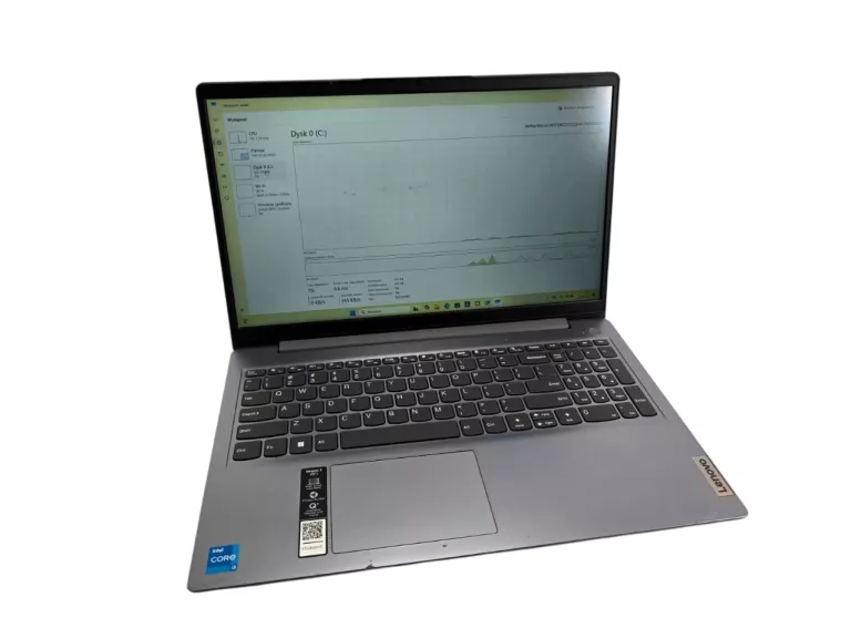 LAPTOP LENOVO IDEAPAD 3 15ITL6 15,6 " INTEL CORE I3 8 GB / 512 GB SZARY