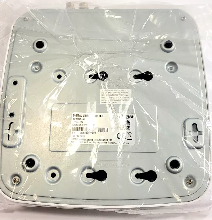 REJESTRATOR TCP/IP XVR5104C-X1 4 KANAŁY DAHUA + 3 KAMERY ZESTAW JAK NOWY