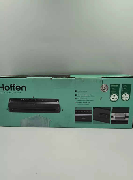 ZGRZEWARKA PRÓŻNIOWA HOFFEN HO-00036 130W CZARNA