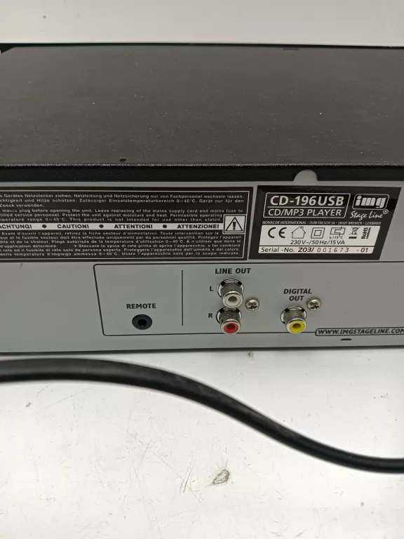 IMG STAGELINE CD 196USB