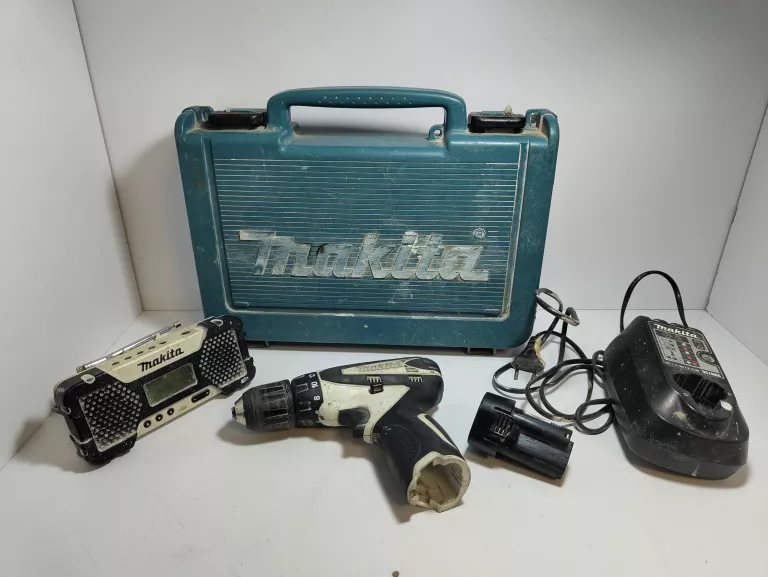 ZESTAW RADIO / WKRĘTARKA MAKITA HP330D