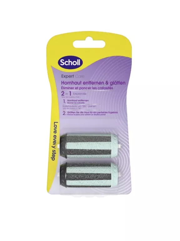 SCHOLL ROLKI WYMIENNE EXPERTCARE 2 W 1, 2 SZT