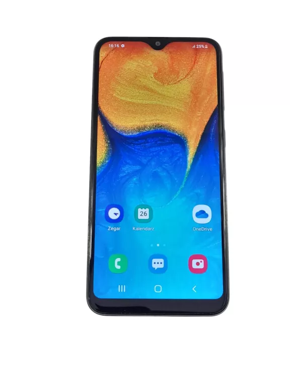 TELEFON SAMSUNG GALAXY A20E 3 GB / 32 GB 4G (LTE) CZARNY