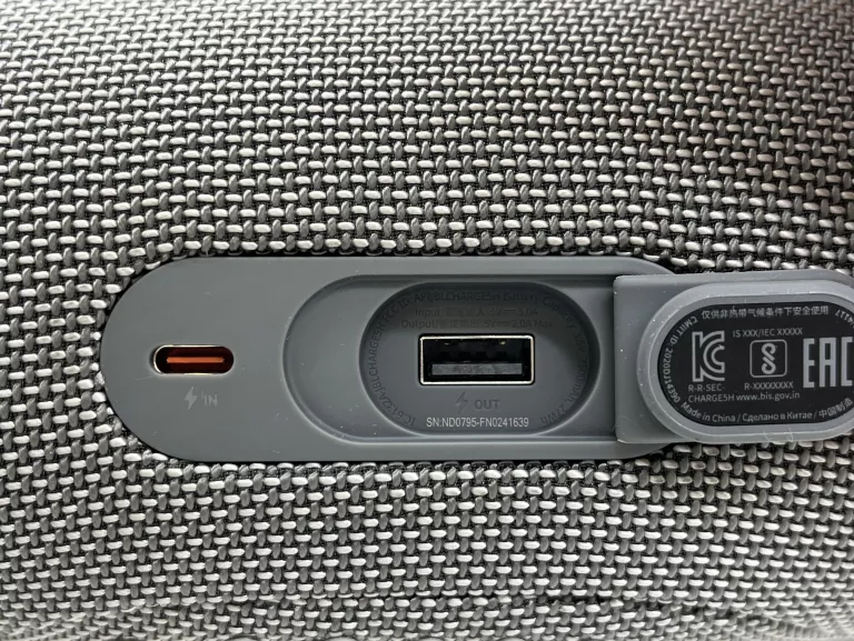 GŁOŚNIK MOBILNY BLUETOOTH JBL CHARGE 5 40 W SZARY