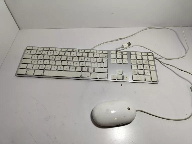 KLAWIATURA PRZEWODOWA Z MYSZKĄ USB APPLE A1243