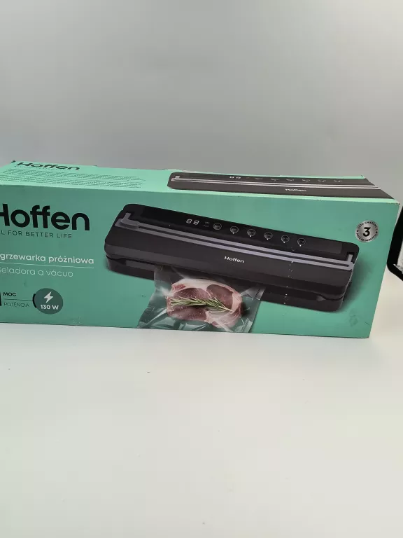 ZGRZEWARKA PRÓŻNIOWA HOFFEN HO-00036 130W CZARNA