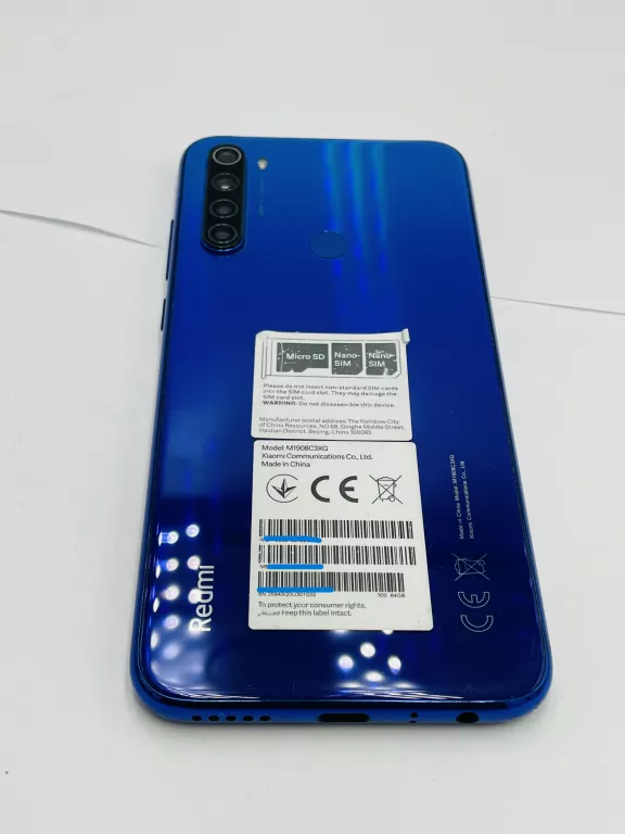 TELEFON XIAOMI REDMI NOTE 8T 4/64GB