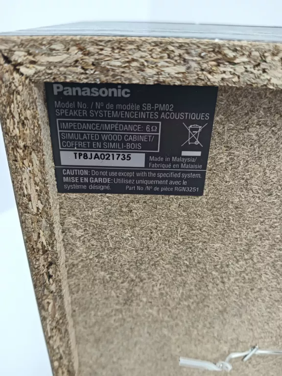 MINI WIEŻA PANASONIC SA-PM254