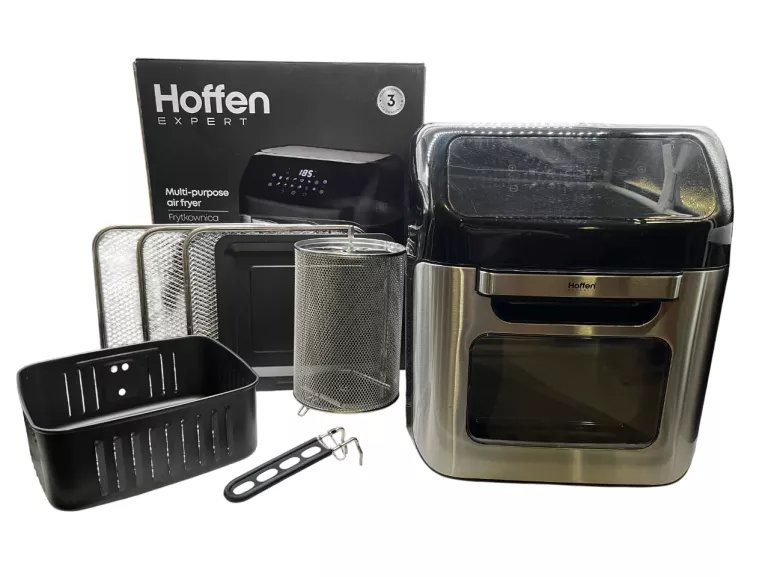 FRYTKOWNICA BEZTŁUSZCZOWA AIRFRYER HOFFEN AK-2749 EXPERT 12L 1800W