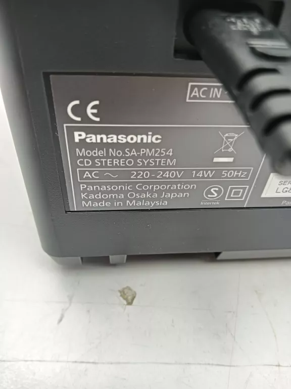 MINI WIEŻA PANASONIC SA-PM254
