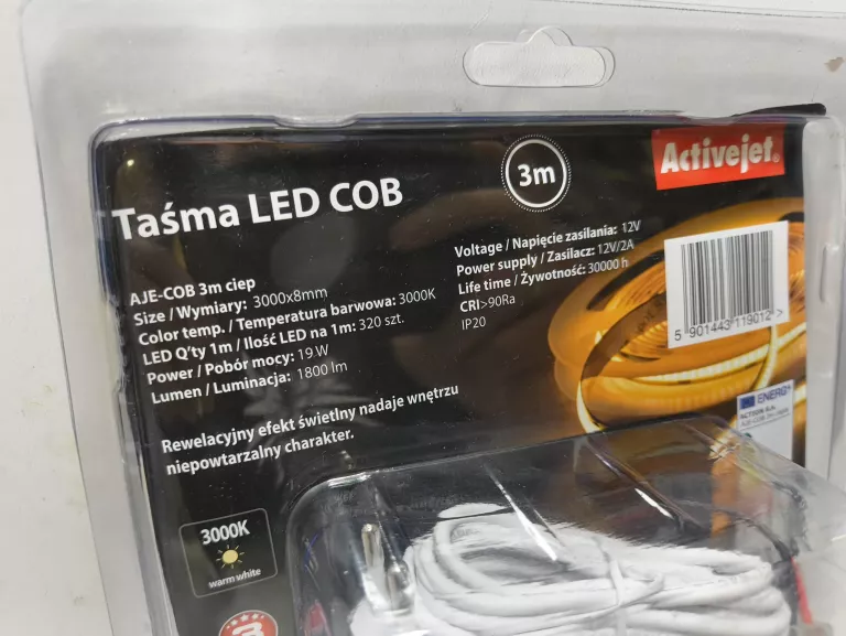 TAŚMA LED ACTIVEJET 3M