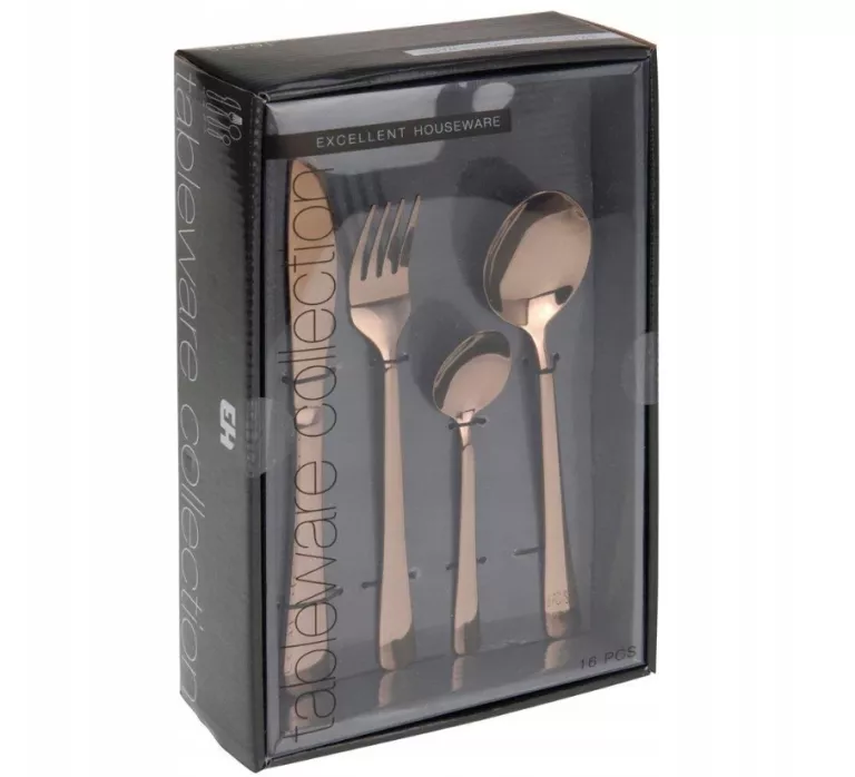 KOMPLET SZTUĆCÓW EXCELLENT HOUSEWARE TABLEWARE COLLECTION 16 EL.
