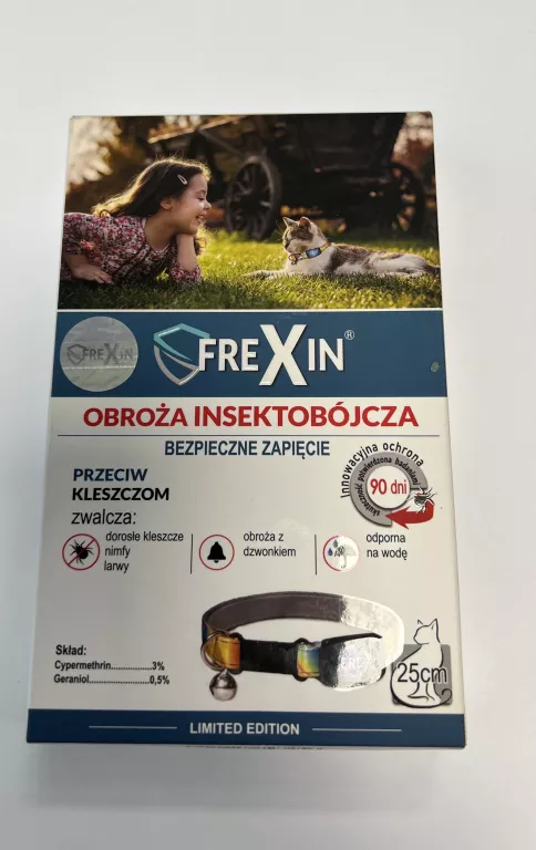 FREXIN OBROŻA INSEKTOBÓJCZA DLA KOTA 25 CM