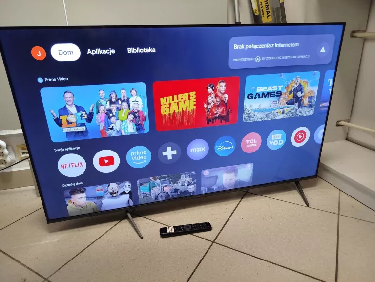 TELEWIZOR TCL 55C649 KOMPLET GWARANCJA