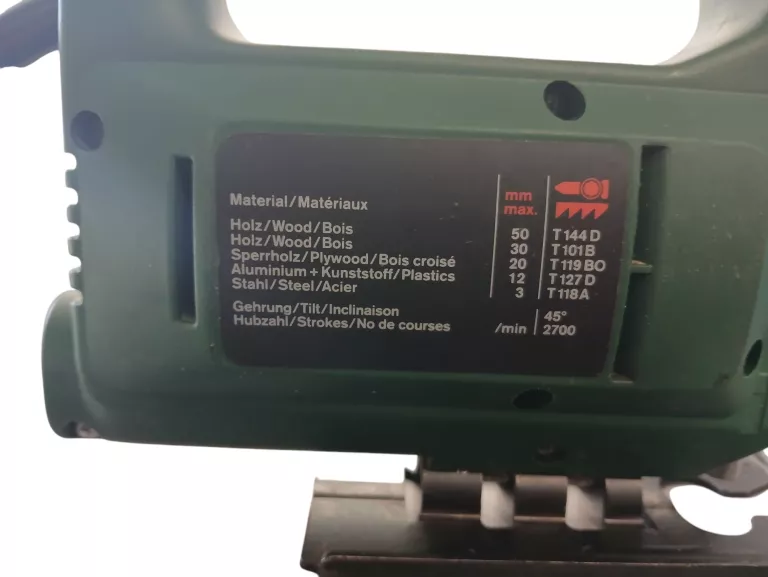 WYRZYNARKA BOSCH PST 50 A NA CZĘŚCI