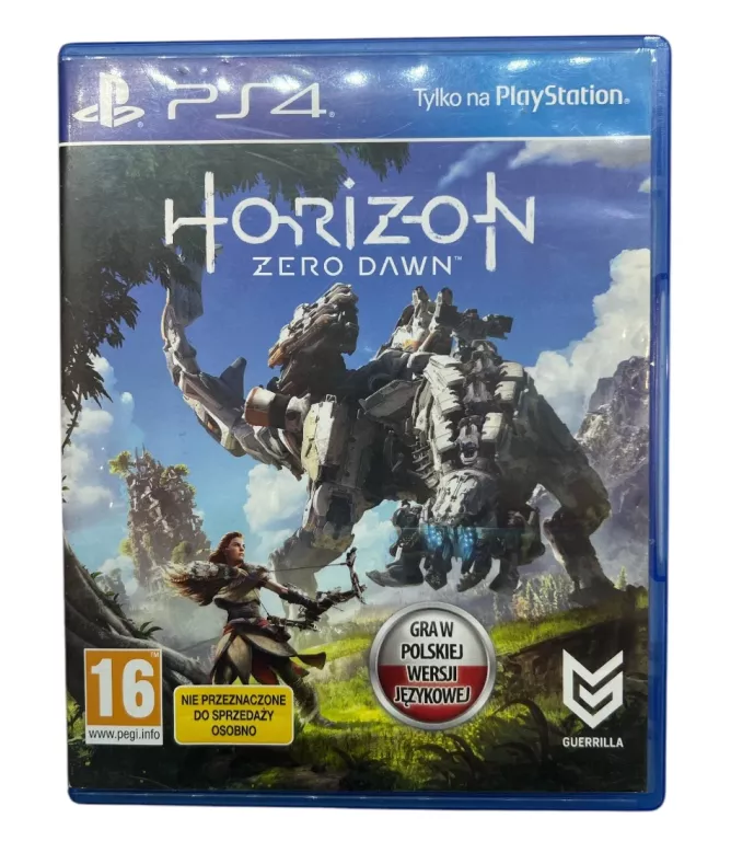 GRA PS4 HORIZON ZERO DAWN