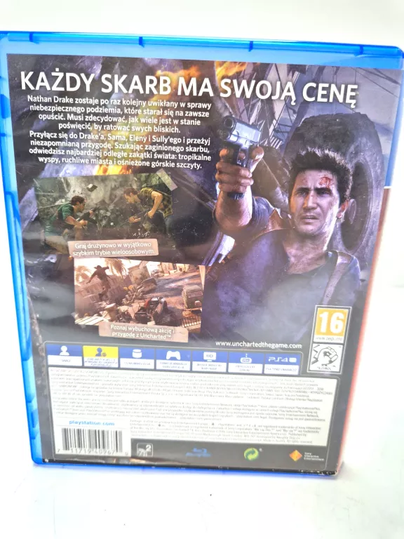 GRA PS4 UNCHARTED 4 KRES ZŁODZIEJA