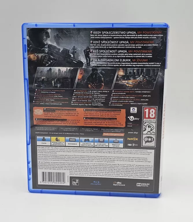 GRA PS4 TOM CLANCY'S THE DIVISION