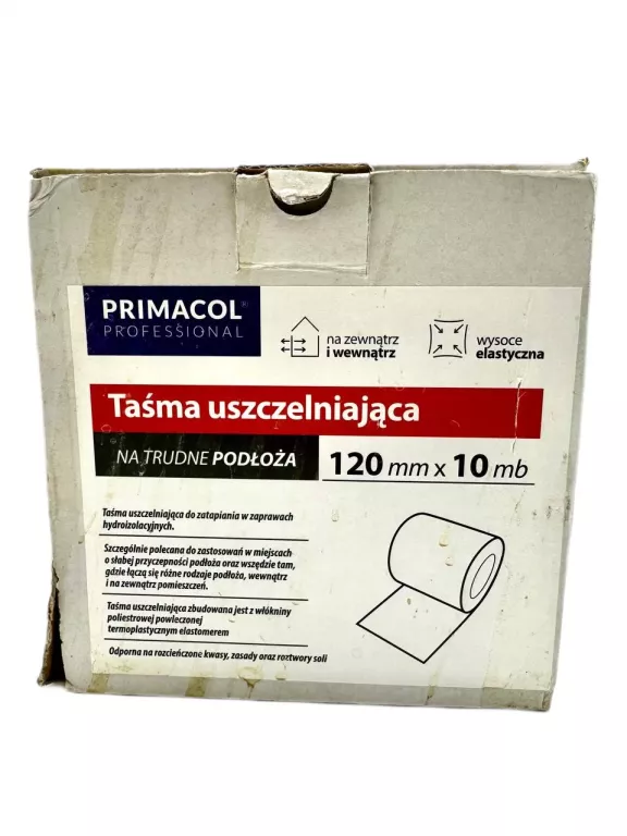 TAŚMA USZCZELNIAJĄCA 120MM - 10MB PRIMACOL
