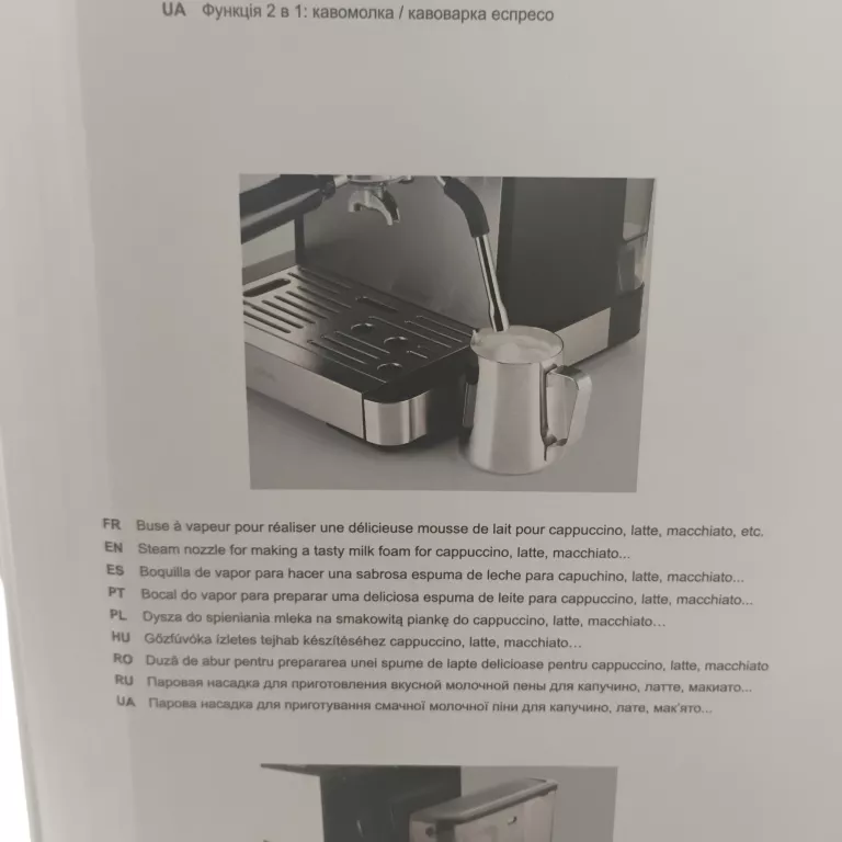 EKSPRESS BARISTA MACHINE A EXPRESSO 2 EN 1