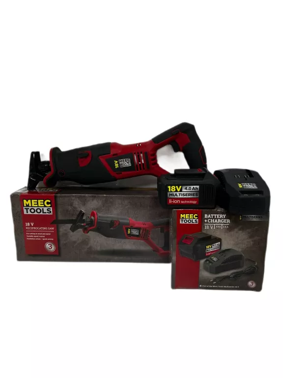 PIŁA PILARKA SZABLASTA AKUMULATOROWA MEEC TOOLS MULTISERIES 18 V