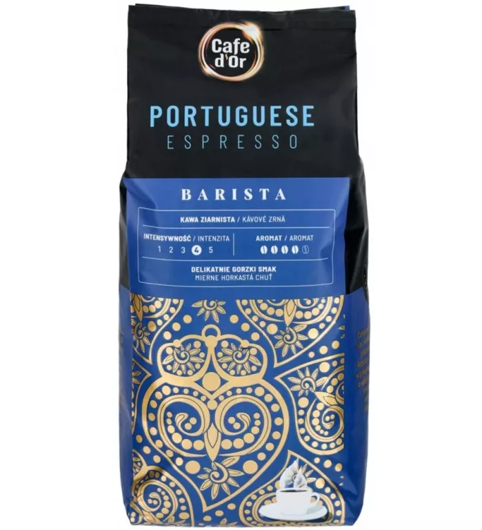 CAFE D'OR KAWA ZIARNISTA PORTUGUESE ESPRESSO BARISTA 500 G