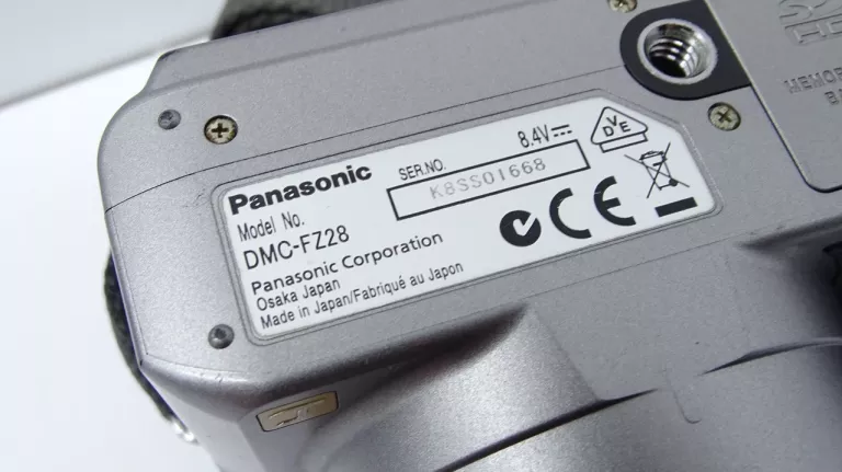 APARAT KOMPAKTOWY PANASONIC DMC-FZ28 ZESTAW