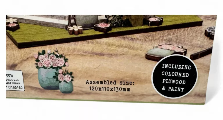 DEKORACJA DIY DREWNIANA RÓŻANA ALTANKA DECO TIME ROMANTIC GARDEN