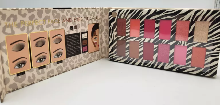 PALETA DO MAKIJAŻU FAB FACTORY FACE PALETTE 28 COLOUR VEGAN