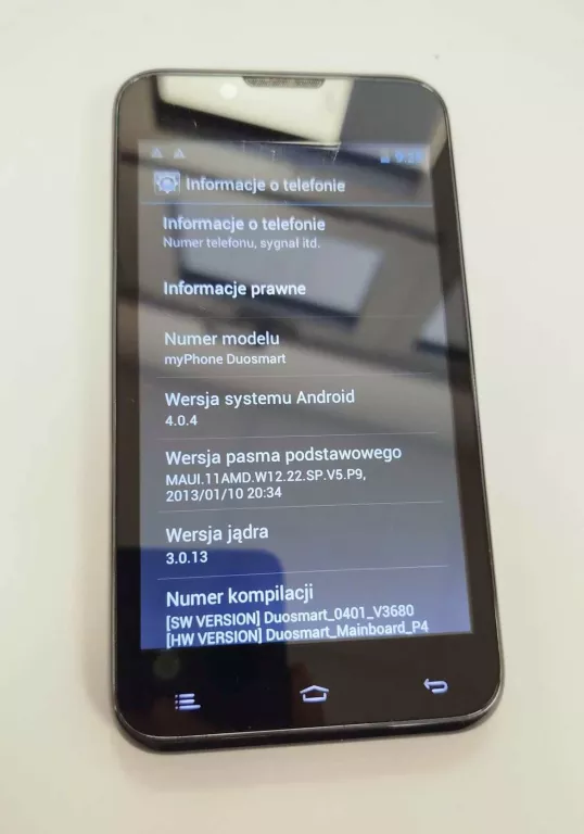 TELEFON MYPHONE DUOSMART +ŁADOWARKA