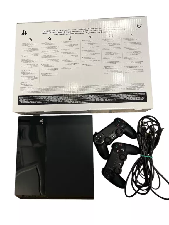 KONSOLA PS4 + 2 PADY SONY I OKABLOWANIE