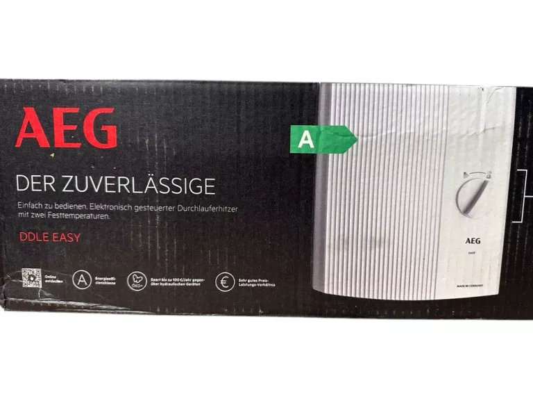 PRZEPŁYWOWY PODGRZEWACZ WODY AEG DDLE EASY 21