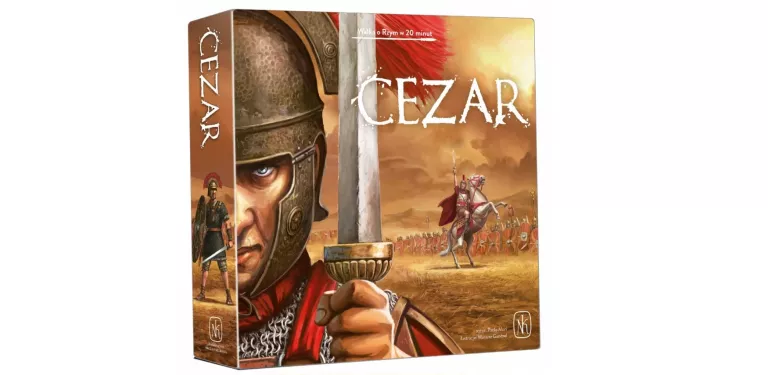 GRA PLANSZOWA CEZAR NASZA KSIĘGARNIA GRA STRATEGICZNA