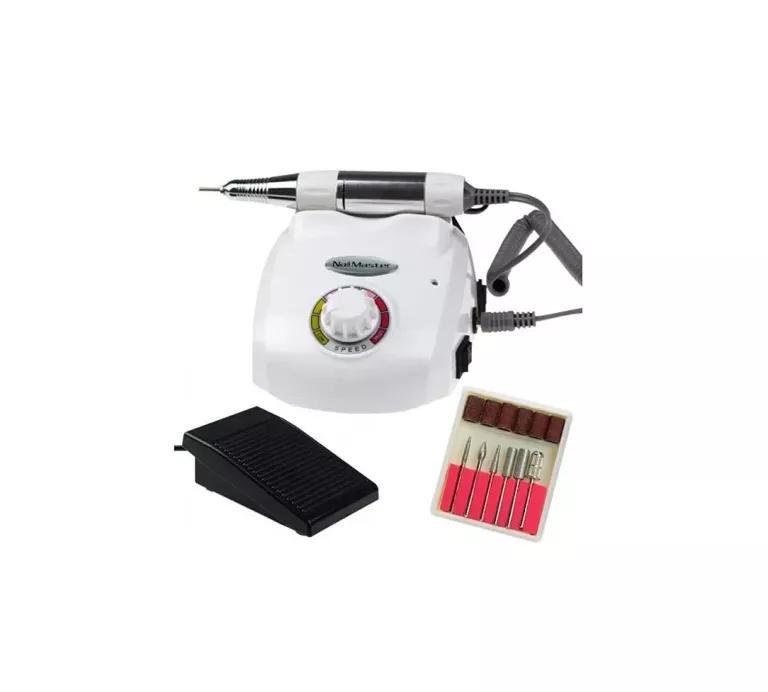FREZARKA DO PAZNOKCI DM208 DO MANICURE PEDICURE 65W BIAŁA