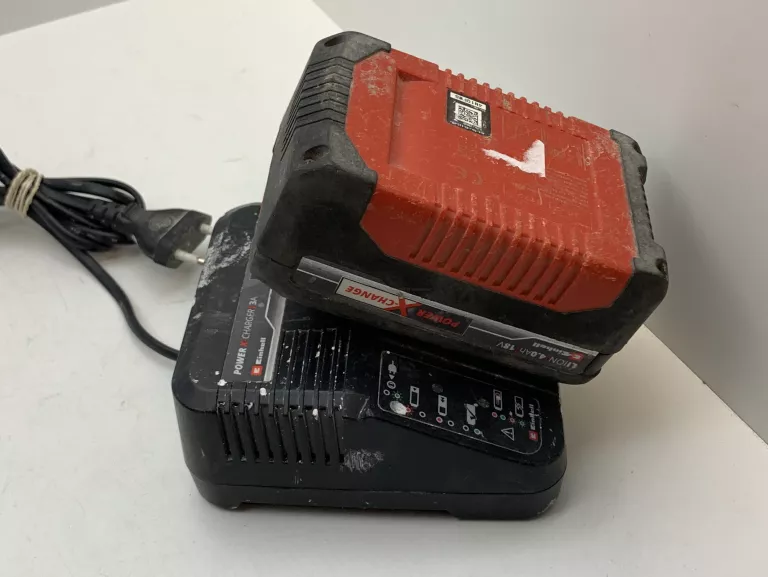 BATERIA EINHELL 4.0 AH + ŁADOWARKA EINHELL POWER-X-CHARGER 1,5 A