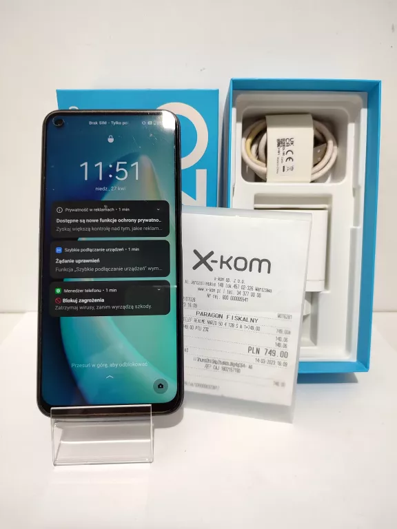TELEFON REALME NARZO 50 5G #KOMPLET#DOW.ZAK. X-KOM