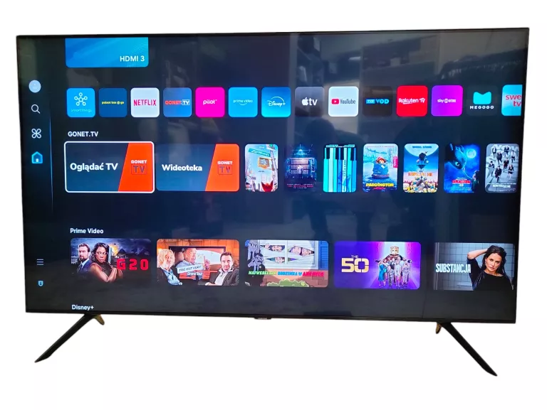 TELEWIZOR LED SAMSUNG UE55CU7172UXXH 55' 4K SMART
