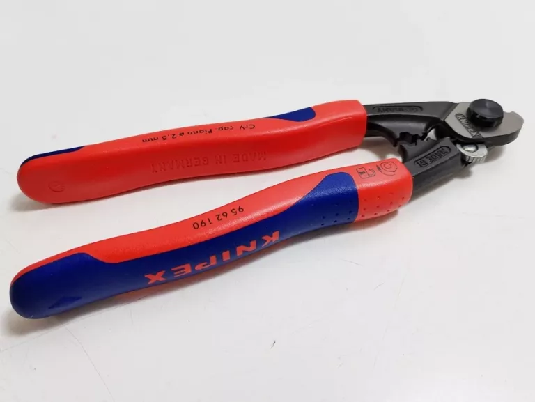 NOŻYCE DO LIN STALOWYCH 190MM. 95 62 190 KNIPEX
