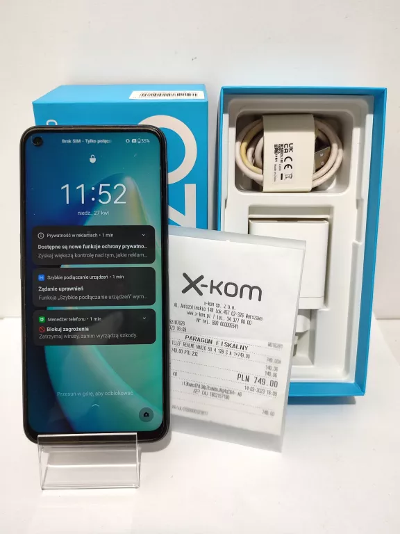 TELEFON REALME NARZO 50 5G #KOMPLET#DOW.ZAK. X-KOM