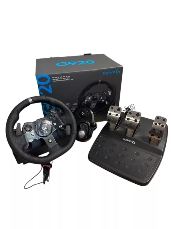 KIEROWNICA LOGITECH G920 + SKRZYNIA BIEGÓW! GWARANCJA !