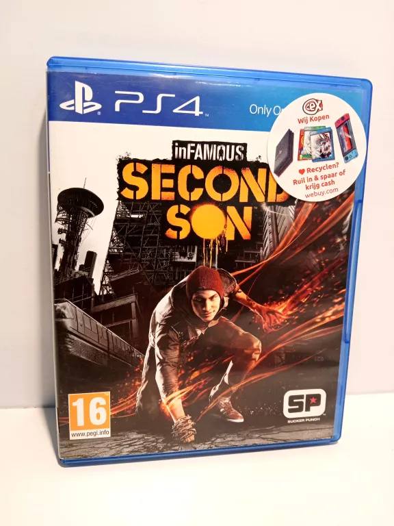 GRA NA PS4 INFAMOUS SECOND SON