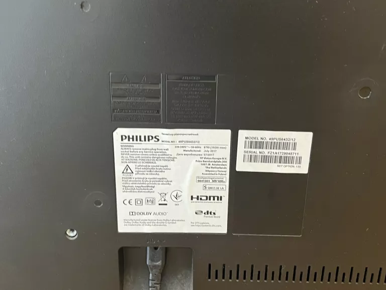 TELEWIZOR LED PHILIPS 49EUS6482/12
