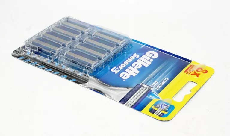 WKŁADY DO MASZYNKI DO GOLENIA GILLETTE SENSOR 3 8SZT.