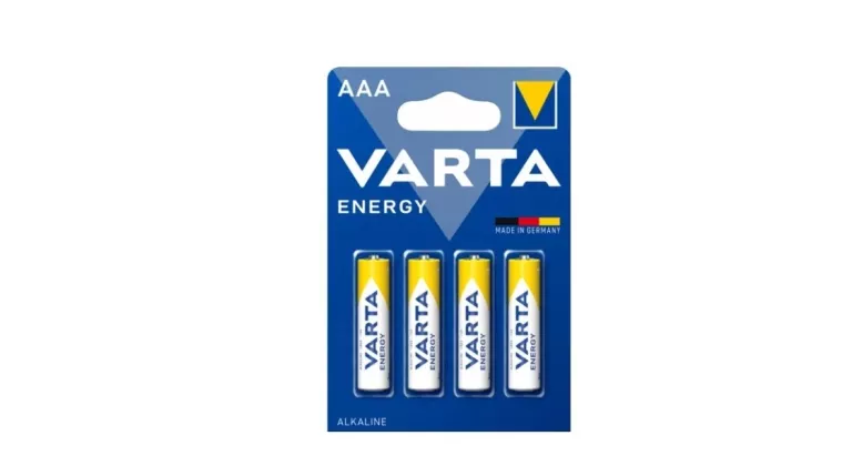 4SZT. VARTA ENERGY BATERIE ALKALICZNE 4X AA LR06 R6 PALUSZKI BATERIA 1,5V