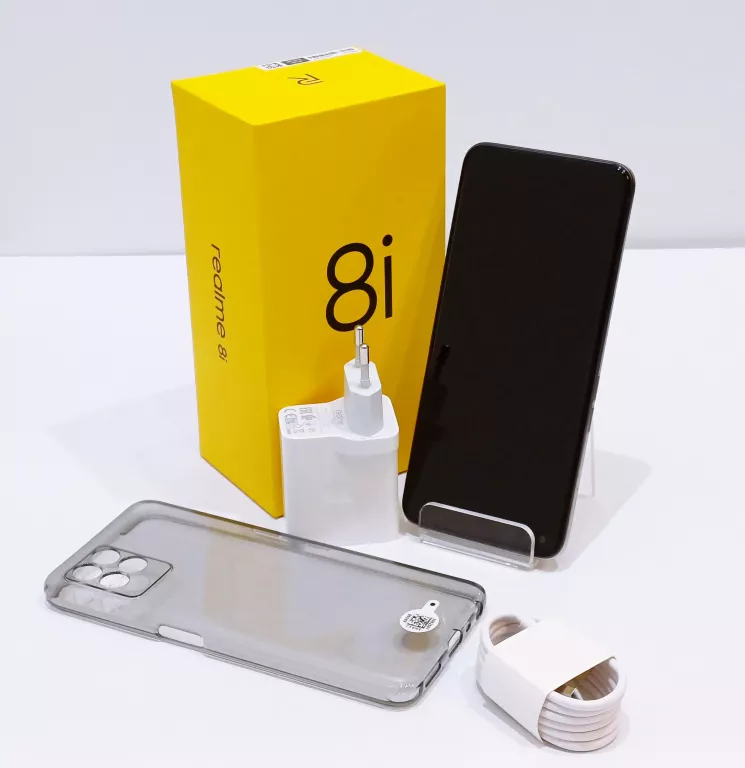 TELEFON REALME 8I 4/64GB RMX3151 KOMPLET