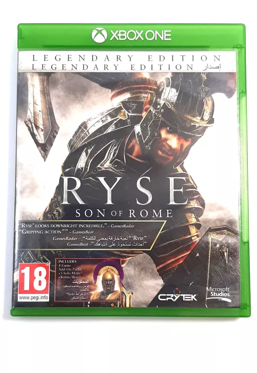 XBOX ONE RYSE SON OF ROME