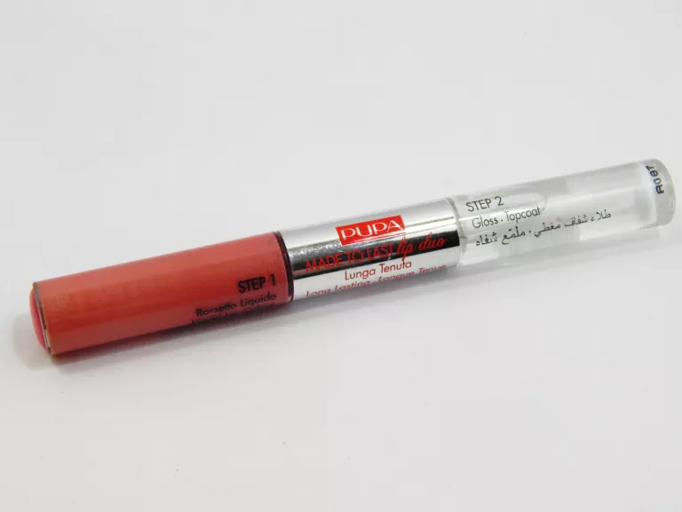 POMADKA I BŁYSZCZYK PUPA MILANO MADE TO LAST LIP DUO 009 SWEET PINK 8 ML
