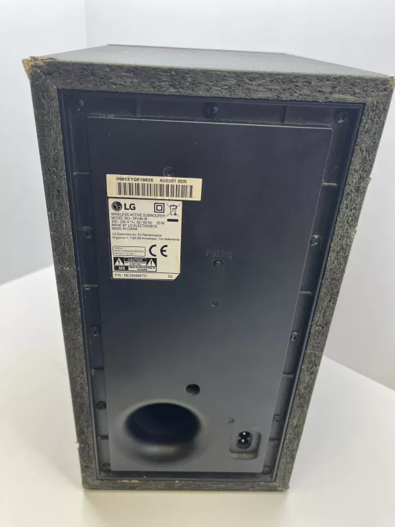 SOUNDBAR LG SJ3 DGBRLLZ + SUBWOOFER + PILOT