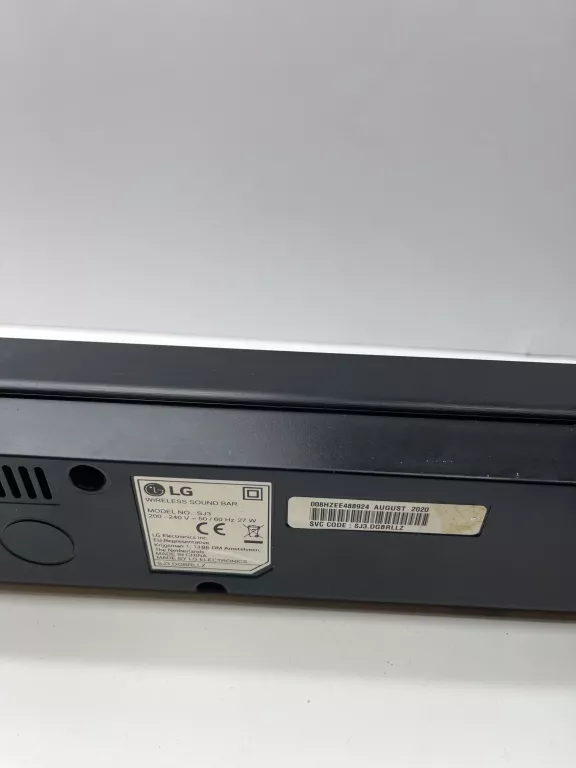 SOUNDBAR LG SJ3 DGBRLLZ + SUBWOOFER + PILOT