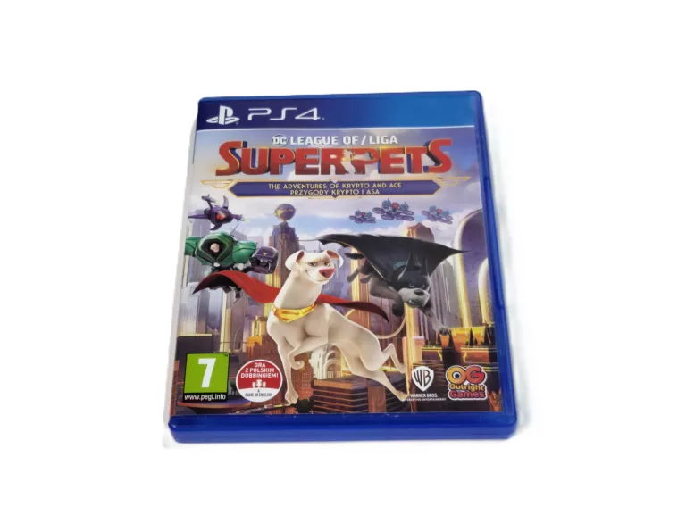 DC LIGA SUPER-PETS PRZYGODY KRYPTO I ASA PS4.